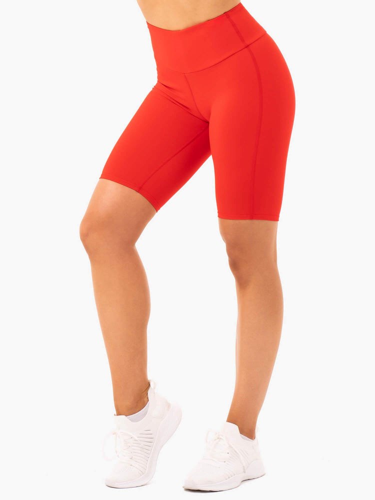 Ryderwear Staples Bike Shorts Červené | CHFE-42186