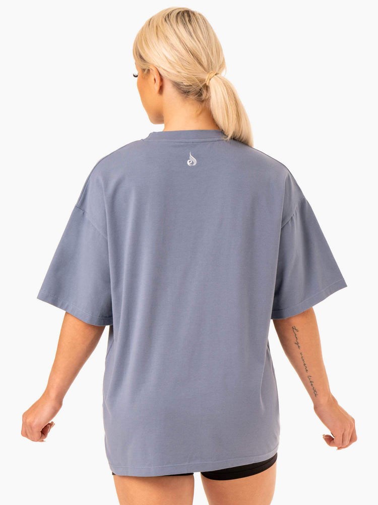 Ryderwear Staples Oversized Tee Šedé | VMYO-75234