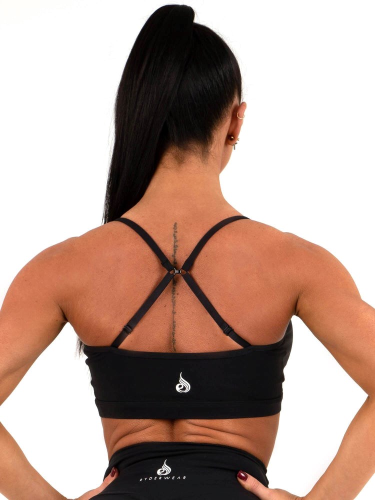 Ryderwear Staples Sports Bra Černé | YEBL-49802