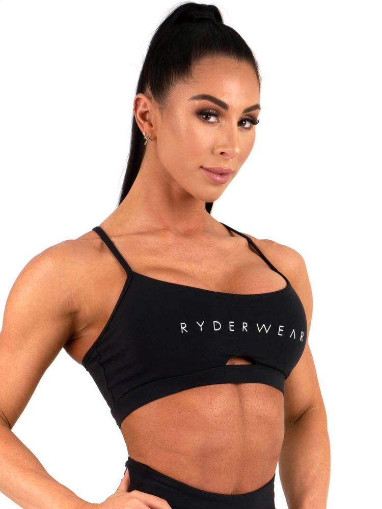 Ryderwear Staples Sports Bra Černé | YEBL-49802