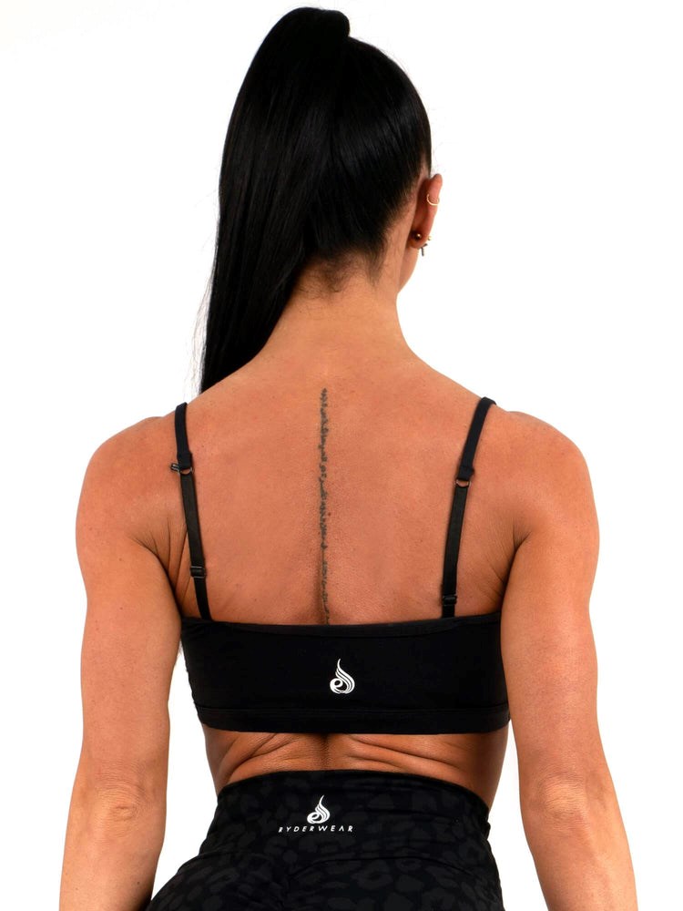 Ryderwear Staples Sports Bra Černé | YEBL-49802