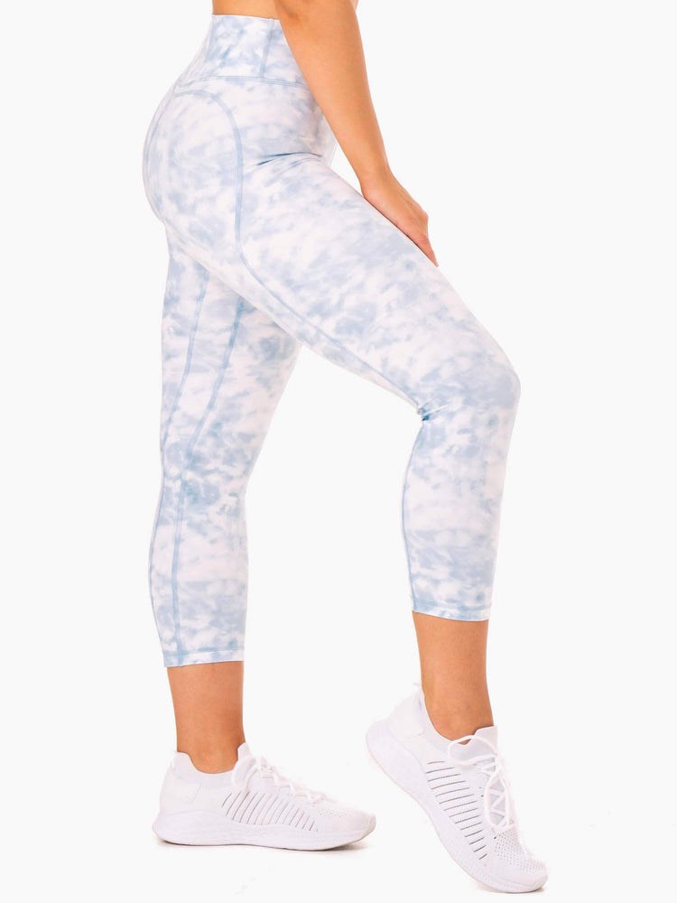 Ryderwear Tie Dye 7/8 Leggings Blankyt | WZQP-63804