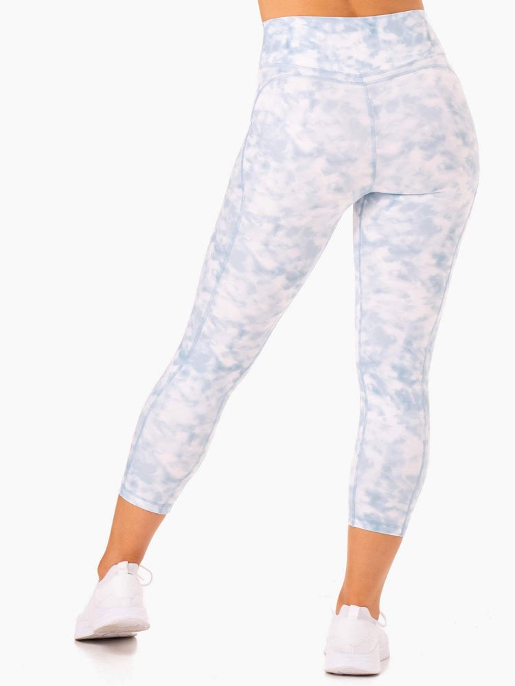 Ryderwear Tie Dye 7/8 Leggings Blankyt | WZQP-63804