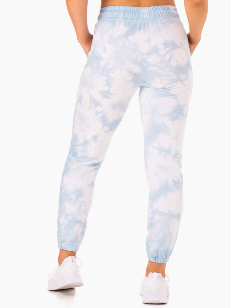 Ryderwear Tie Dye High Waisted Track Pants Blankyt | NEDT-78925