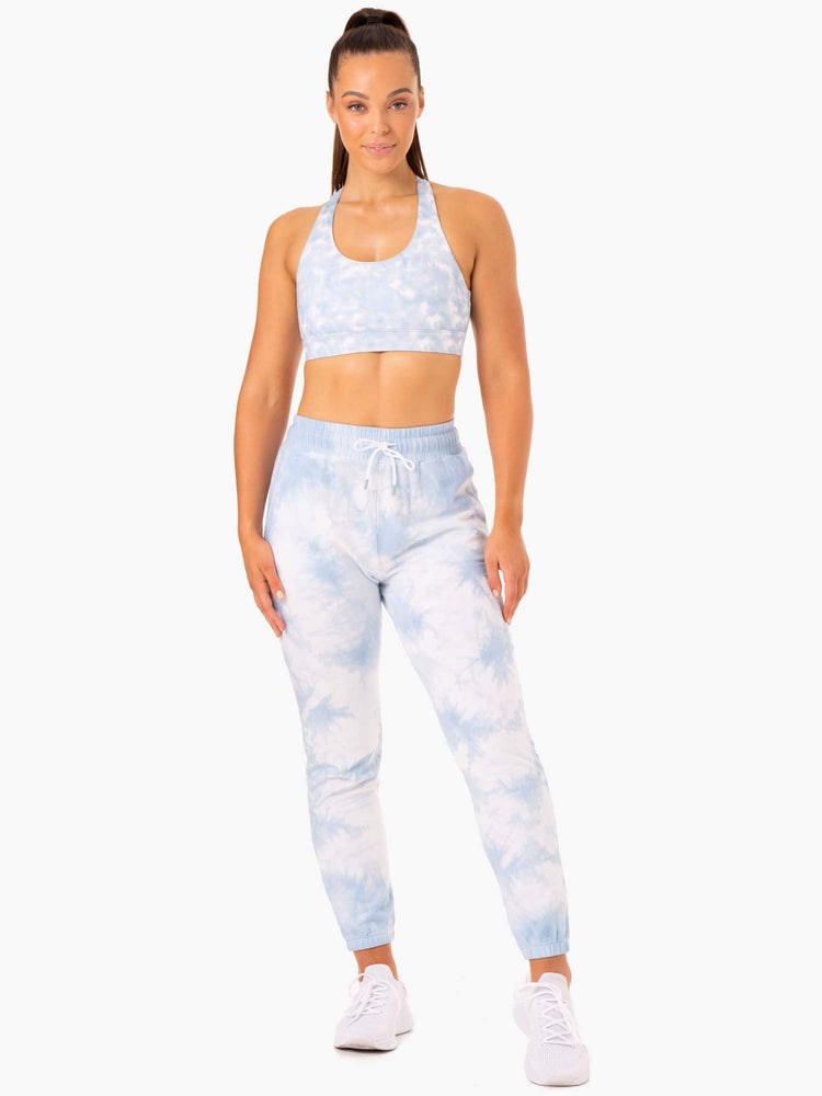 Ryderwear Tie Dye High Waisted Track Pants Blankyt | NEDT-78925