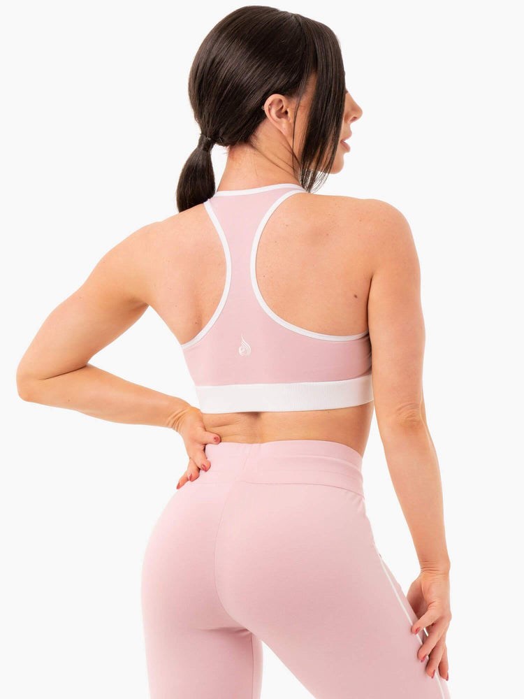 Ryderwear Track Sports Bra Růžové | ZYTQ-07621