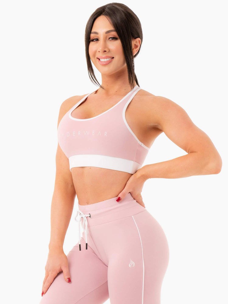 Ryderwear Track Sports Bra Růžové | ZYTQ-07621