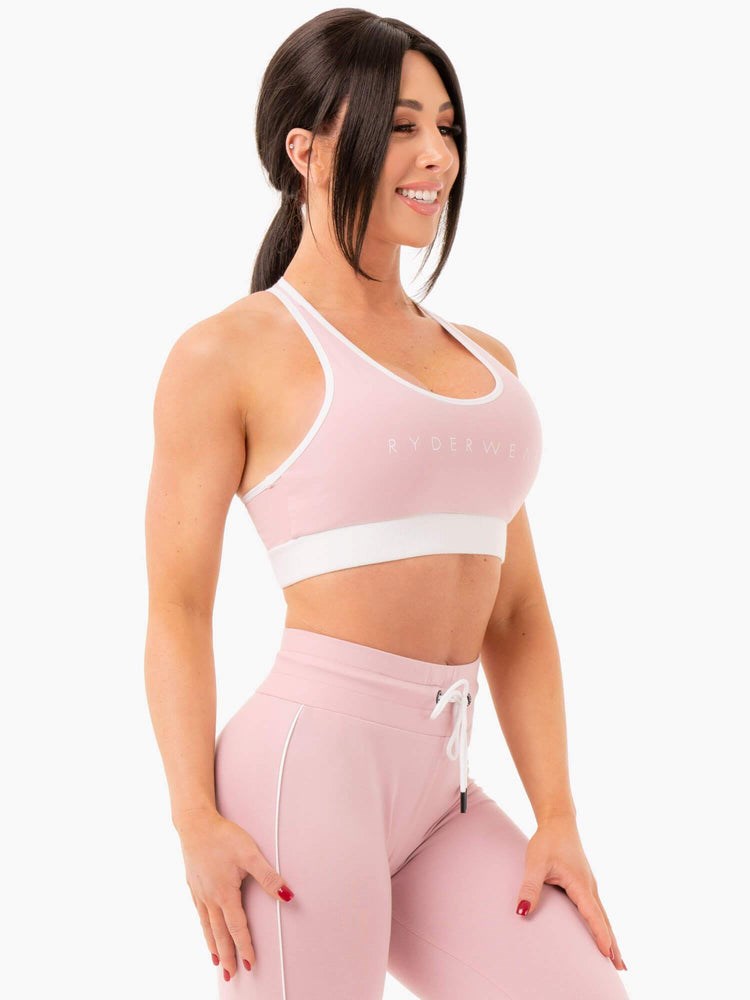 Ryderwear Track Sports Bra Růžové | ZYTQ-07621