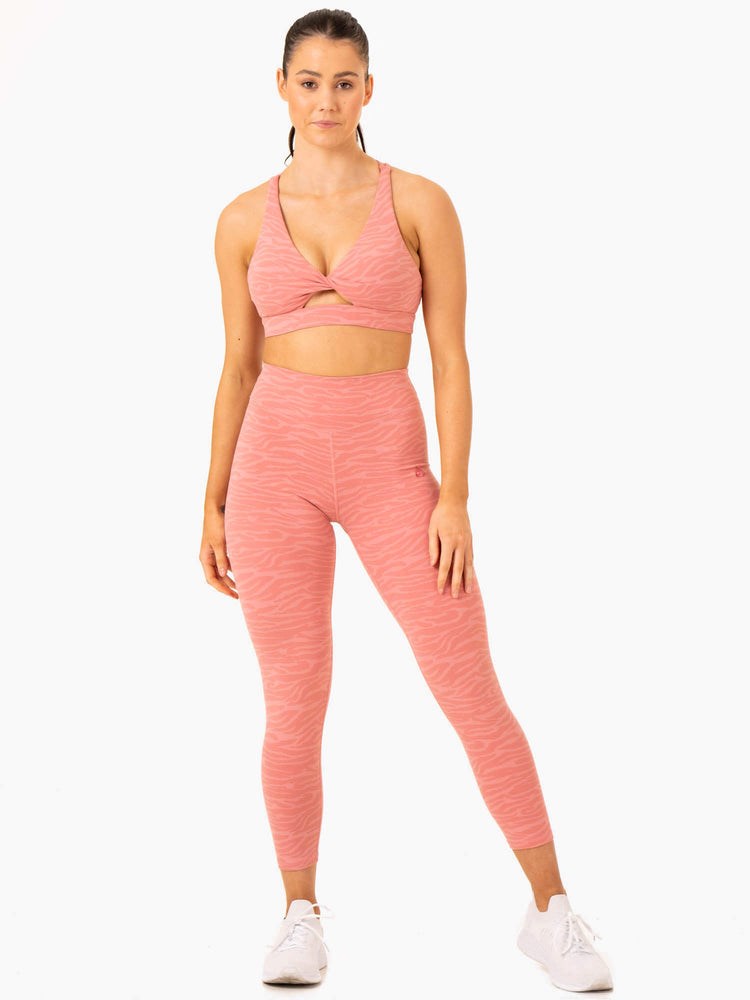 Ryderwear Transform High Waisted Leggings Růžové | FYEC-87120