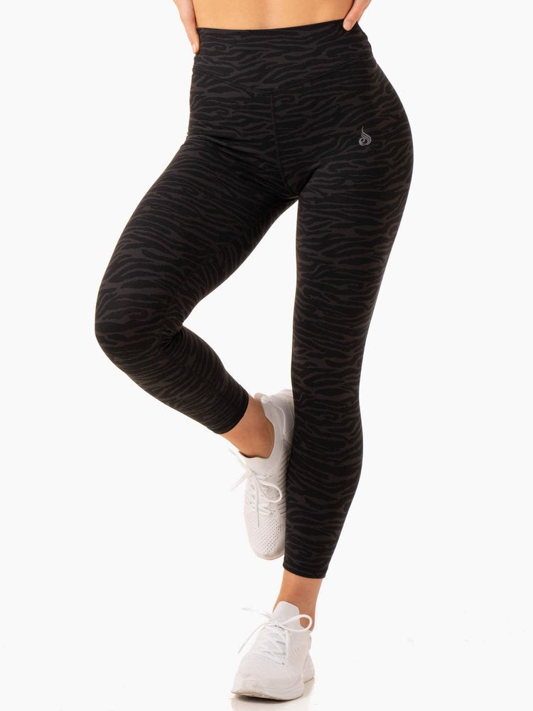 Ryderwear Transform High Waisted Leggings Černé | HANS-53124