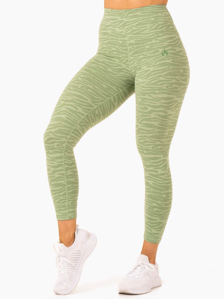 Ryderwear Transform High Waisted Leggings Zelene | LDJH-12473