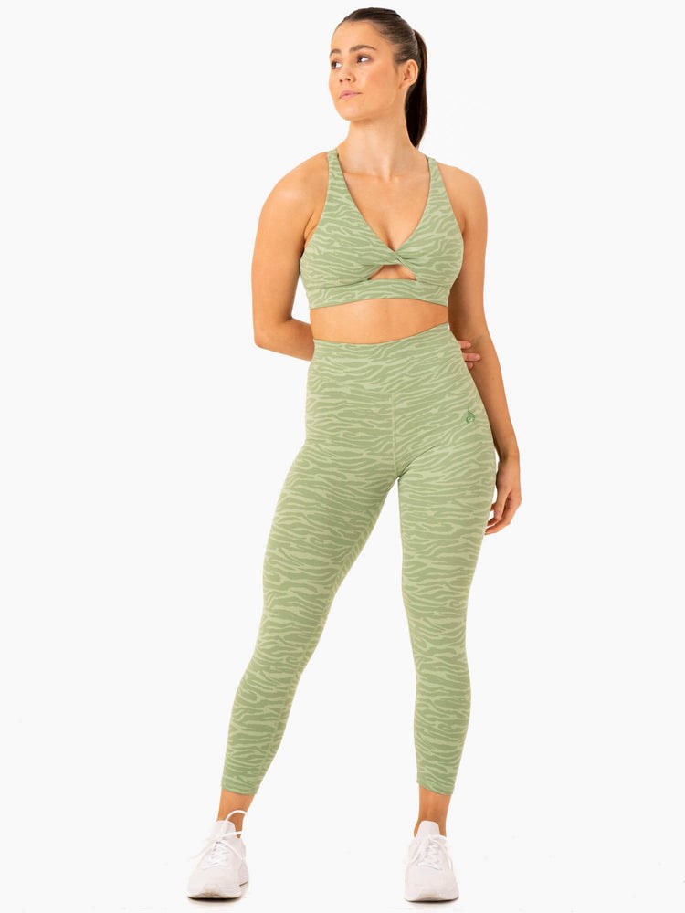 Ryderwear Transform High Waisted Leggings Zelene | LDJH-12473