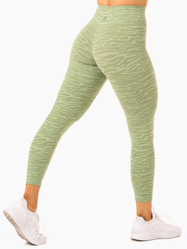 Ryderwear Transform High Waisted Leggings Zelene | LDJH-12473