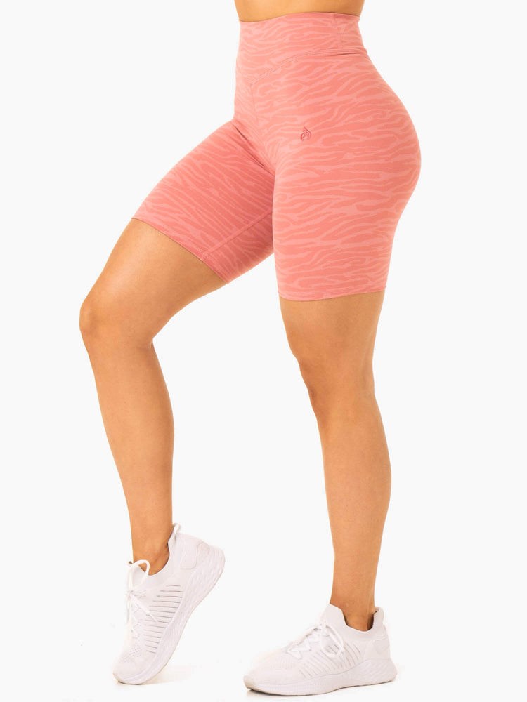 Ryderwear Transform Mid Length Shorts Růžové | VXFM-63982