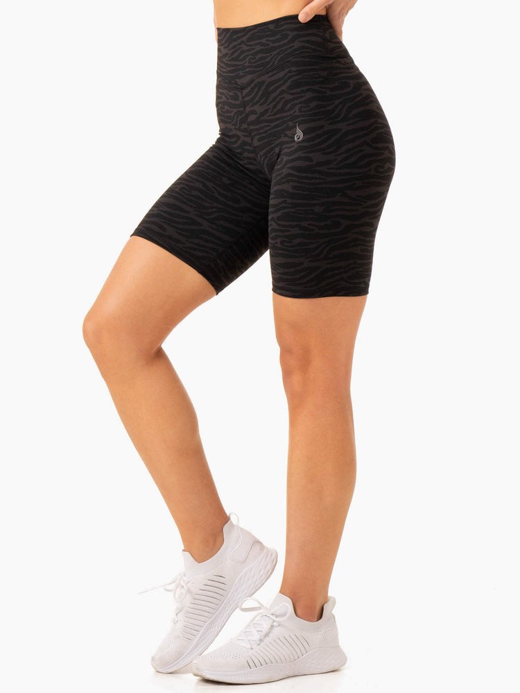 Ryderwear Transform Mid Length Shorts Černé | HOMP-65384