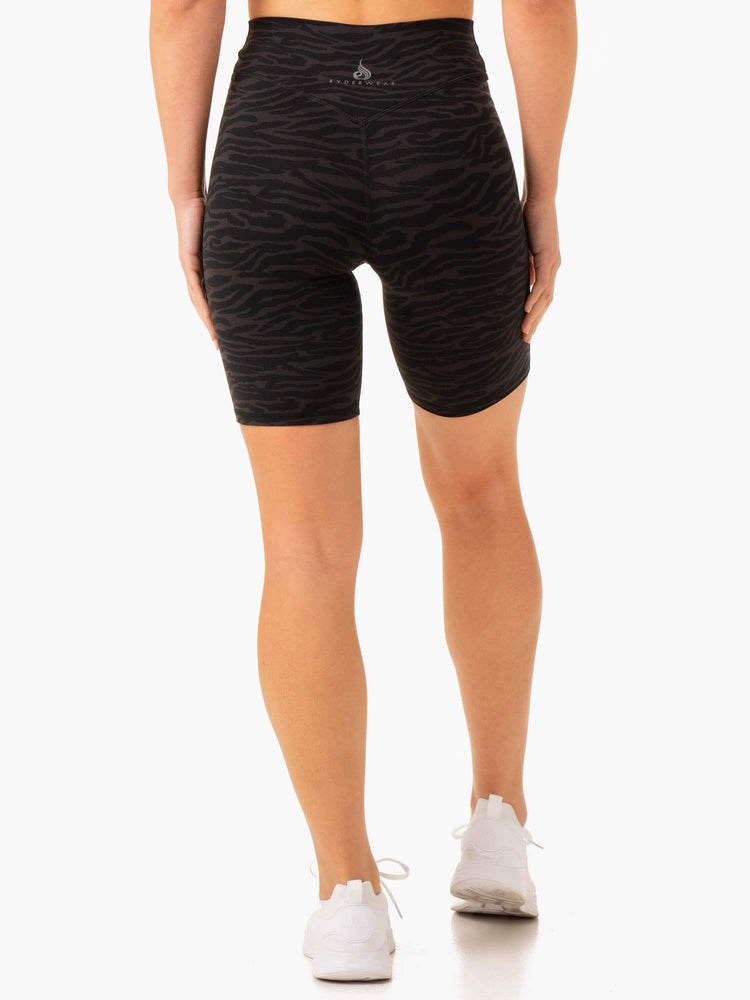 Ryderwear Transform Mid Length Shorts Černé | HOMP-65384