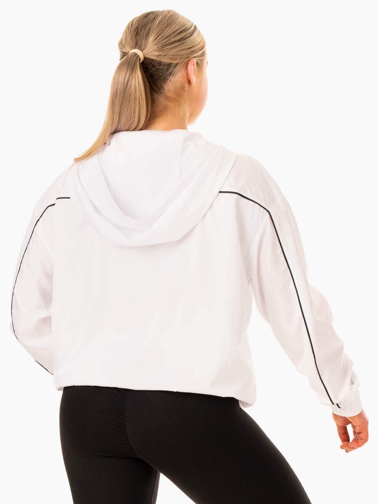 Ryderwear Ultimate Windbreaker Bílé | DUER-36824