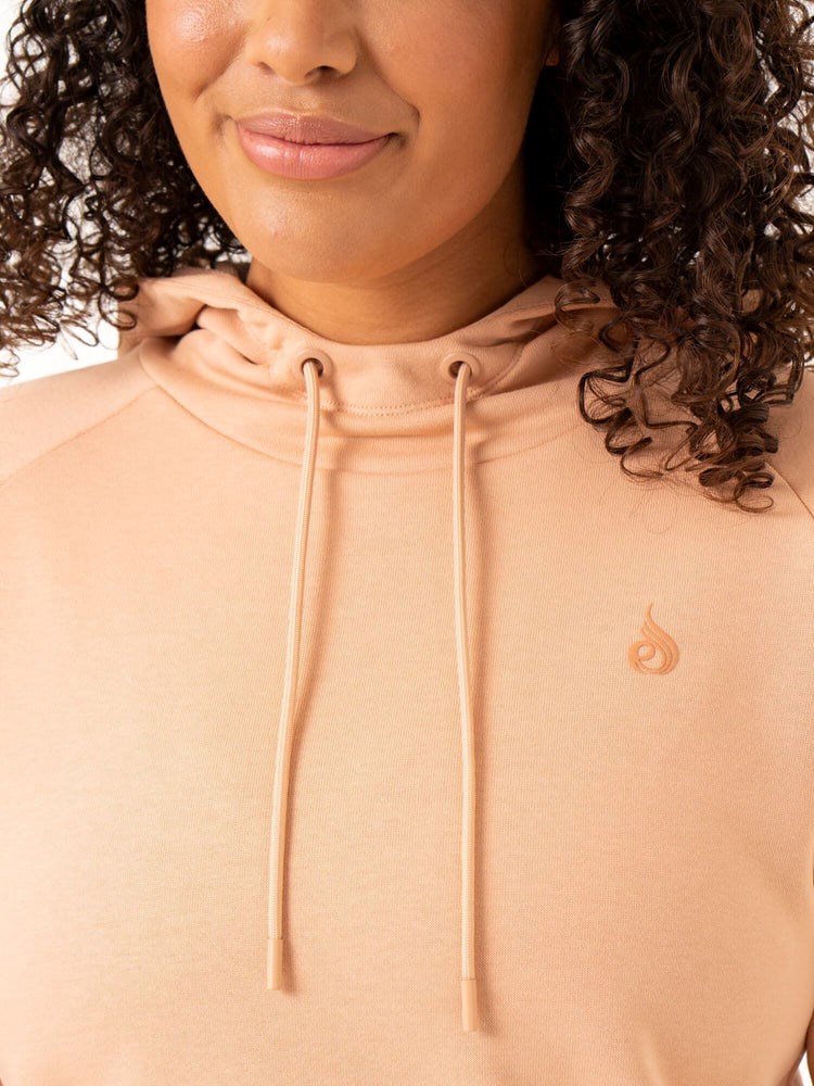 Ryderwear Ultra Pullover Hoodie Tan | VEXW-86290