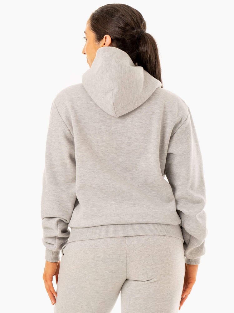 Ryderwear Unisex Pullover Hoodie Šedé | LDMO-87419