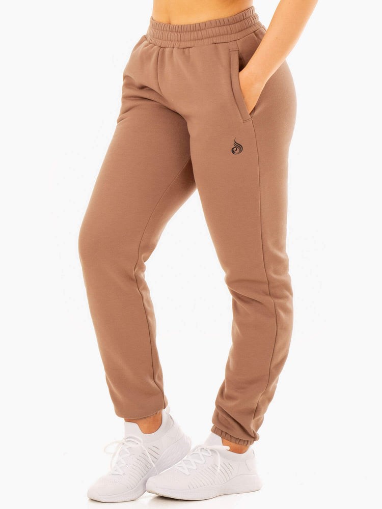 Ryderwear Unisex Track Pants Mocha | HWLA-47905