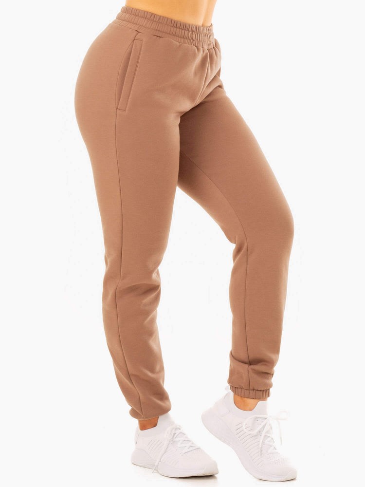 Ryderwear Unisex Track Pants Mocha | HWLA-47905