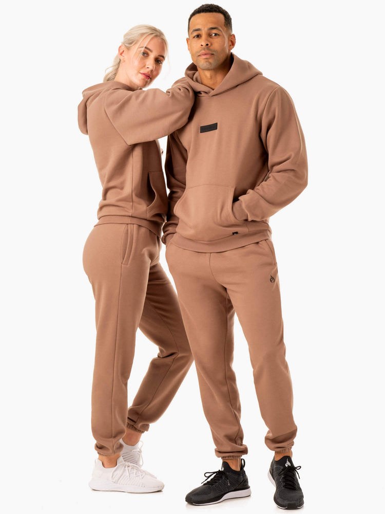 Ryderwear Unisex Track Pants Mocha | HWLA-47905