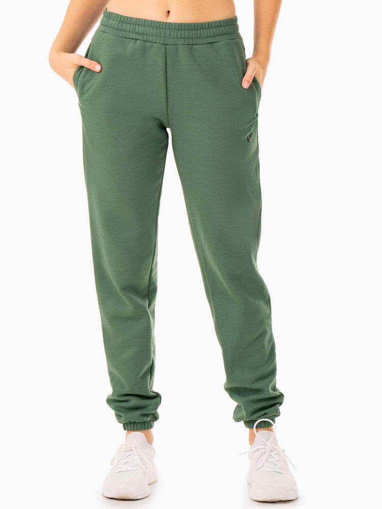 Ryderwear Unisex Track Pants Zelene | ESIH-37049