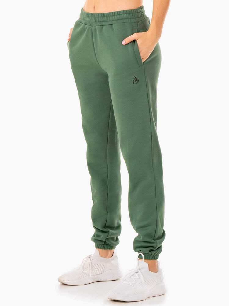 Ryderwear Unisex Track Pants Zelene | ESIH-37049