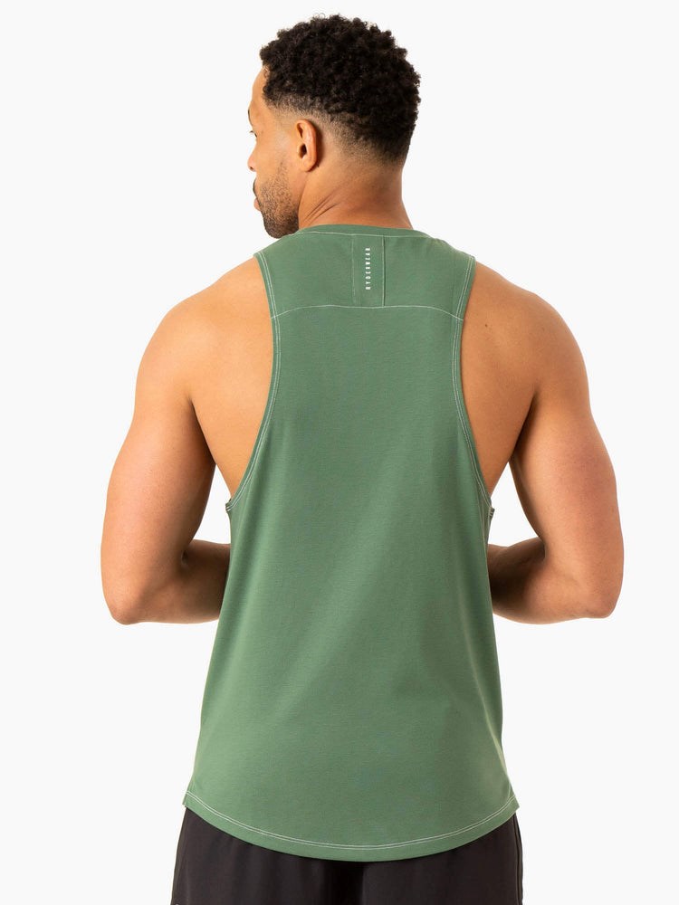 Ryderwear Vital Baller Tank Zelene | NCKH-56930