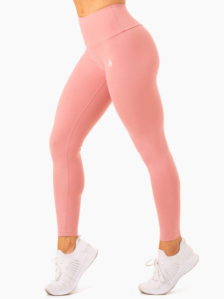 Ryderwear Vital High Waisted Scrunch Leggings Růžové | BSKP-14357