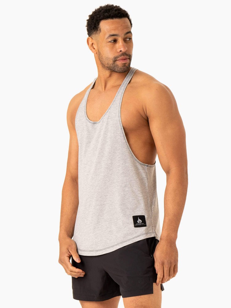 Ryderwear Vital Stringer T-Back Šedé | ULFA-15407