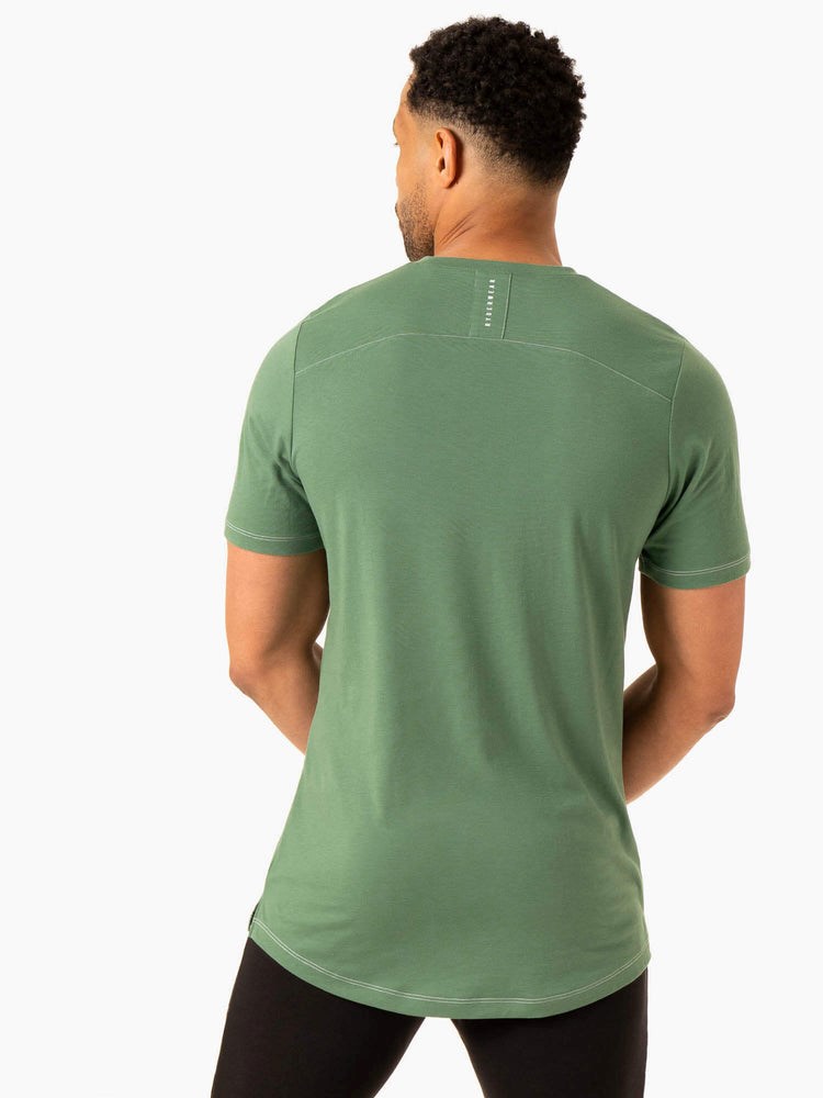 Ryderwear Vital T-Shirt Zelene | ZOXI-16723