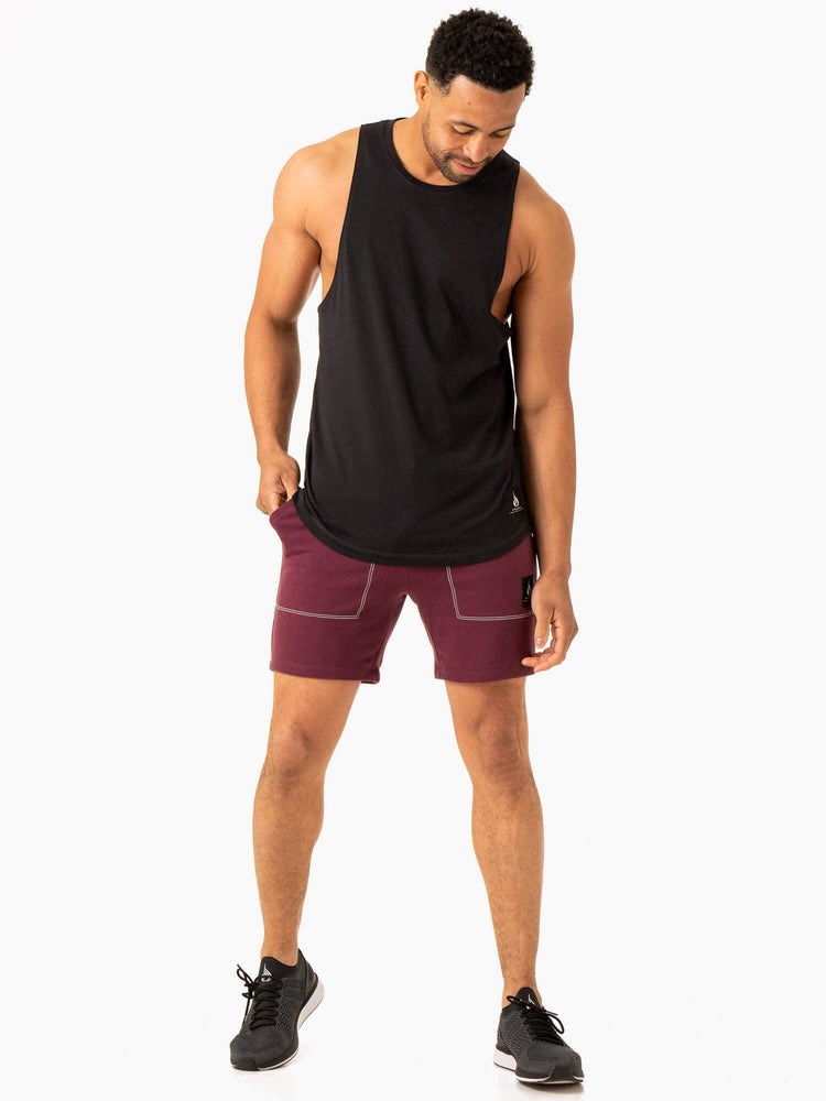 Ryderwear Vital Track Krátké Plum | VEOU-01956