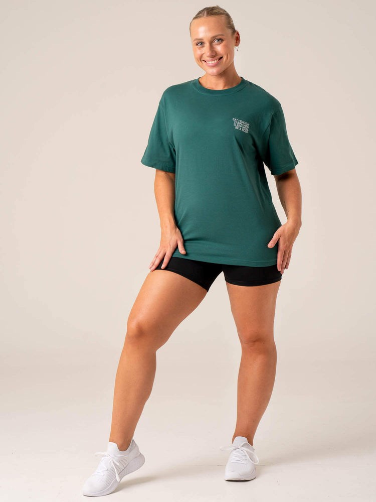 Ryderwear Wellness T-Shirt Zelene | AFKU-04165