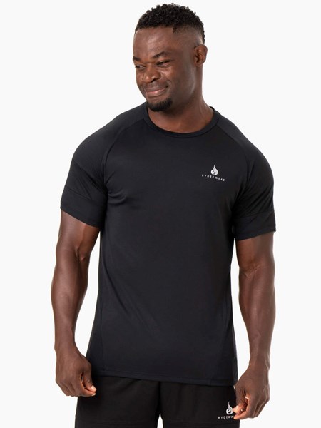 Ryderwear Action Mesh T-Shirt Černé | TPYI-05831