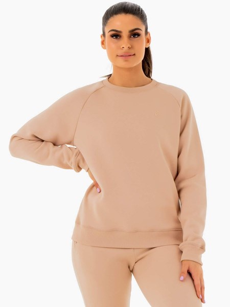 Ryderwear Adapt Boyfriend Svetrové Nude | SREM-93782