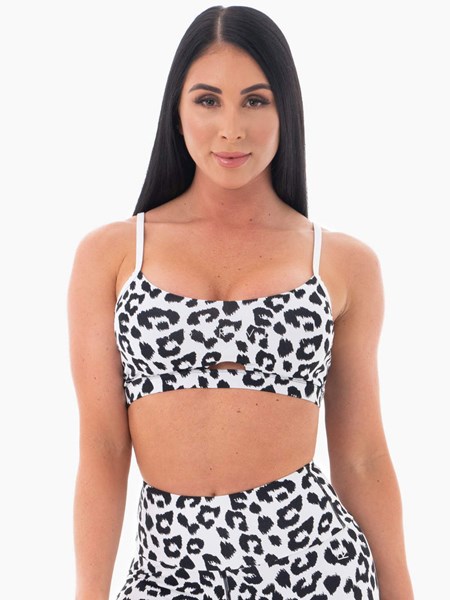 Ryderwear Animal Sports Bra Leopard | VGRN-03651