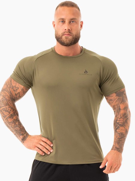 Ryderwear Breeze T-Shirt Hnědožlutý | JALD-96371