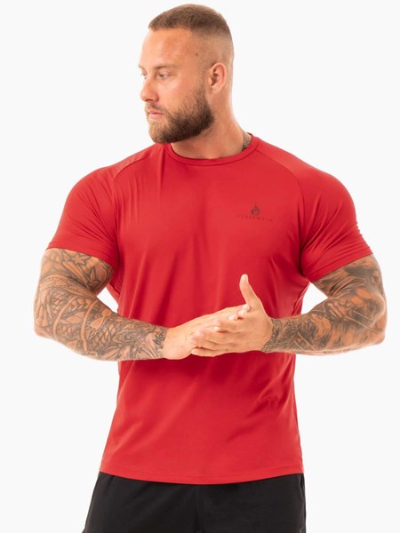 Ryderwear Breeze T-Shirt Červené | EHNJ-81264