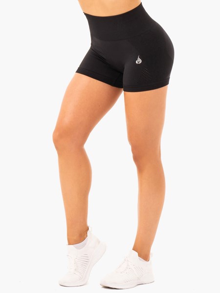 Ryderwear Electra Seamless Shorts Černé | XOBA-69542