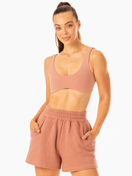 Ryderwear Elevate Lounge Bra Růžové | HEMZ-13948