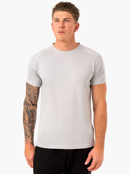 Ryderwear Enhance T-Shirt Šedé | MCVW-96420