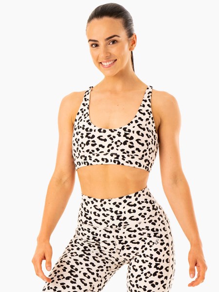 Ryderwear Evolution Sports Bra Leopard | BDFC-58329