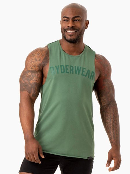 Ryderwear Force Baller Tank Zelene | SULW-87051