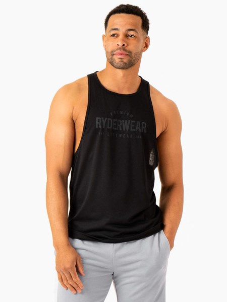 Ryderwear Heritage Baller Tank Černé | WXNL-92180