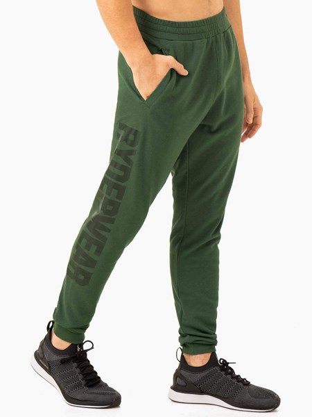 Ryderwear Heritage Fleece Track Pants Zelene | LQEF-80953