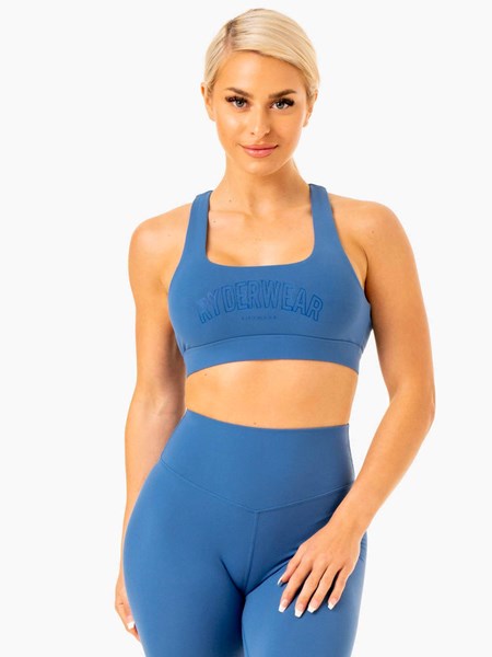 Ryderwear Knockout Racer Back Sports Bra Blankyt | OMBW-21430