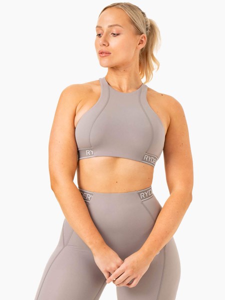 Ryderwear Level Up High Impact Sports Bra Šedé | ADTW-29480