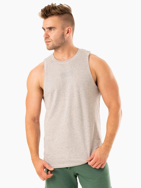 Ryderwear Limitless Baller Tank Šedé | GILF-83072