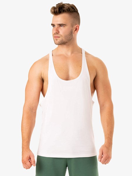 Ryderwear Limitless Stringer T-Back Bílé | ZEIX-05384